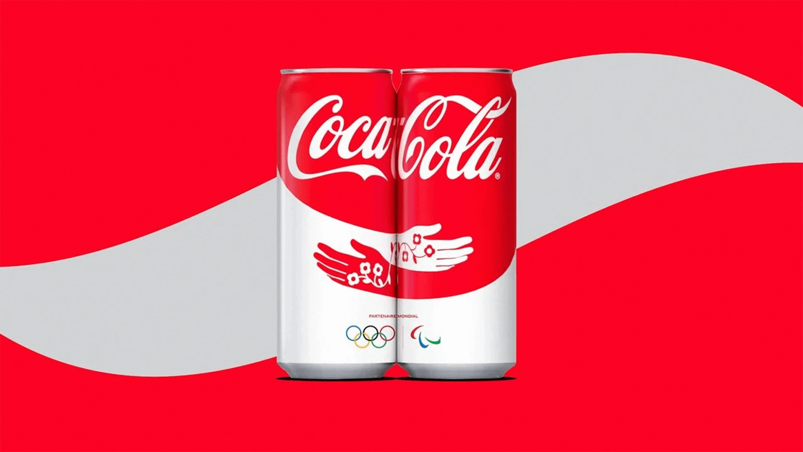 Vamos dar um abraço? Coca-Cola lança latas “abraço” para Olimpíadas de Paris 2024